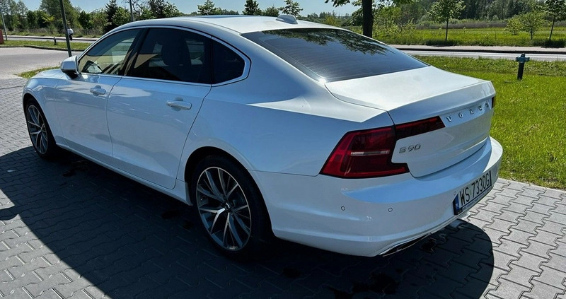 Volvo S90 cena 129900 przebieg: 126230, rok produkcji 2018 z Ciężkowice małe 301